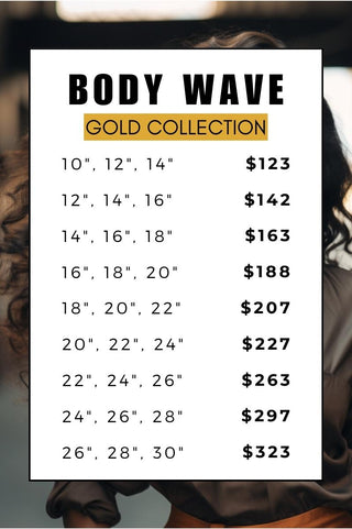 Body Wave Bundle Deal - Gold Collection